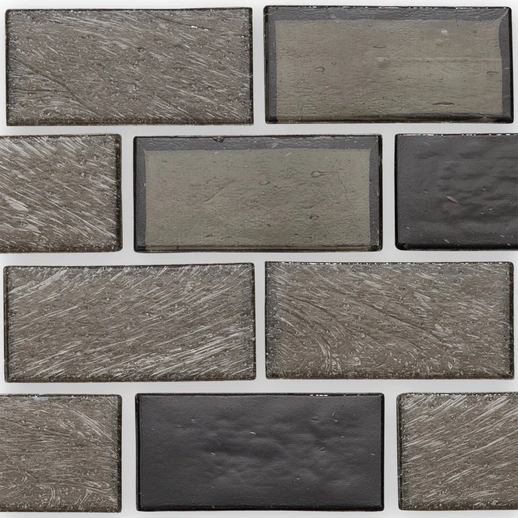 Fossil, 1" x 2" Staggered - Glass Tile - Image 3