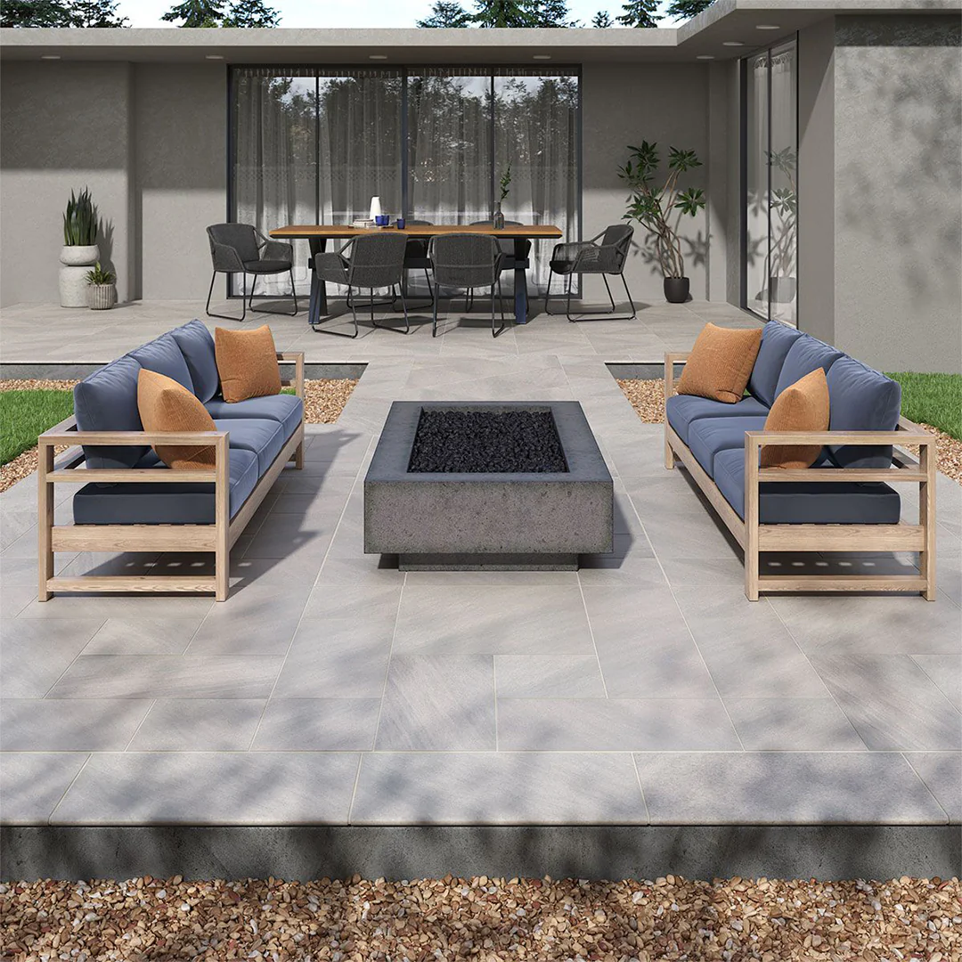 Fossil Snow, 24" x 24" - 2CM Outdoor Porcelain Paver - Image 2
