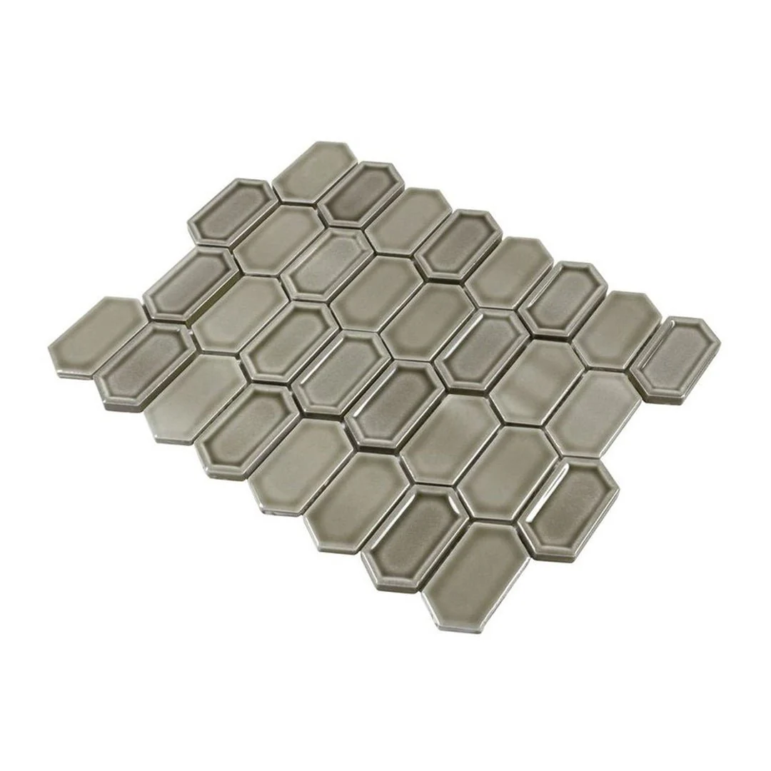 Framework Plains, Hexagon Mosaic - Ceramic Tile - Image 3