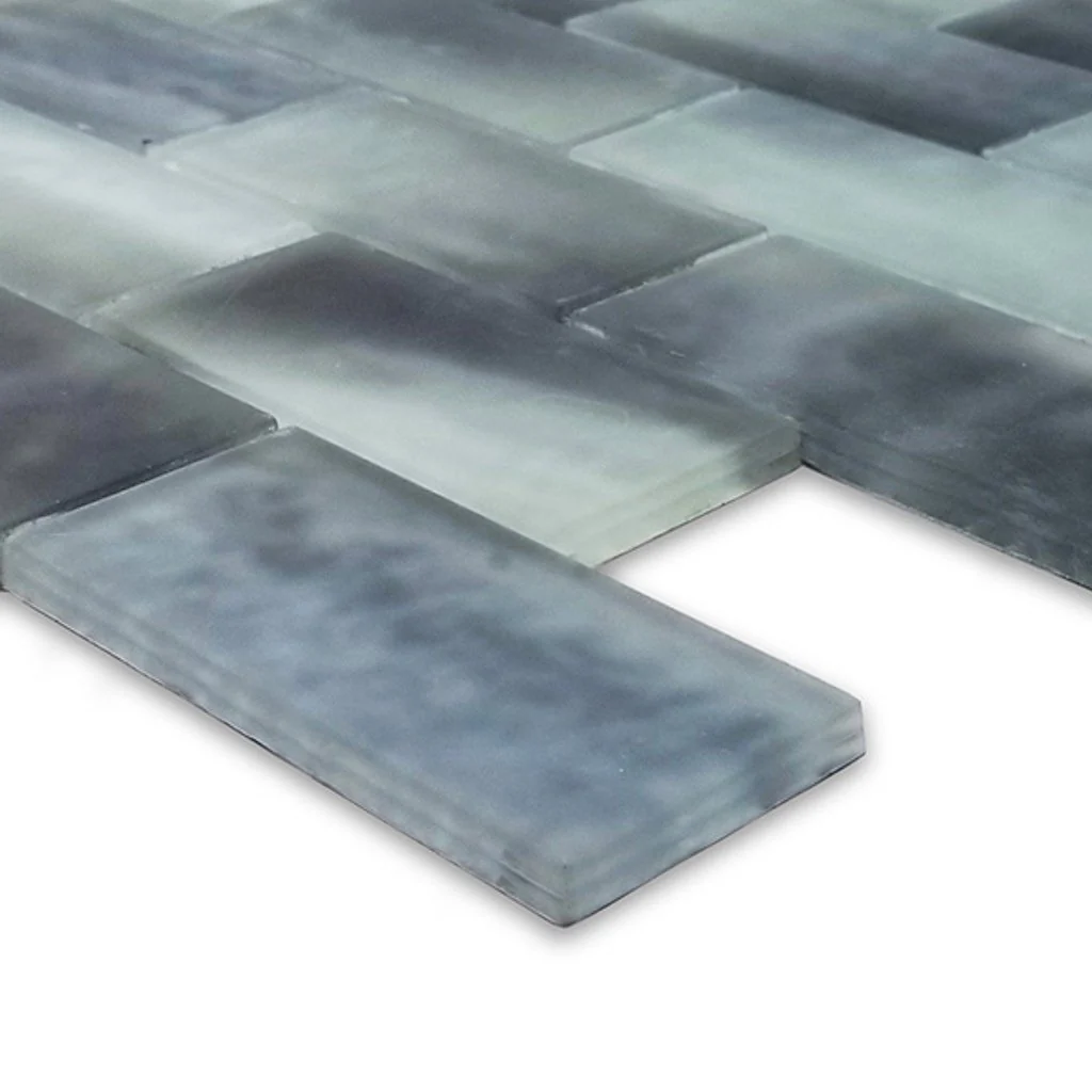 Frosted Night, 2" x 4" - Glass Tile - Image 2