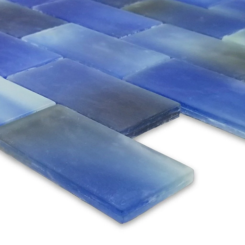 Frosted Sky, 2" x 4" - Glass Tile - Image 4