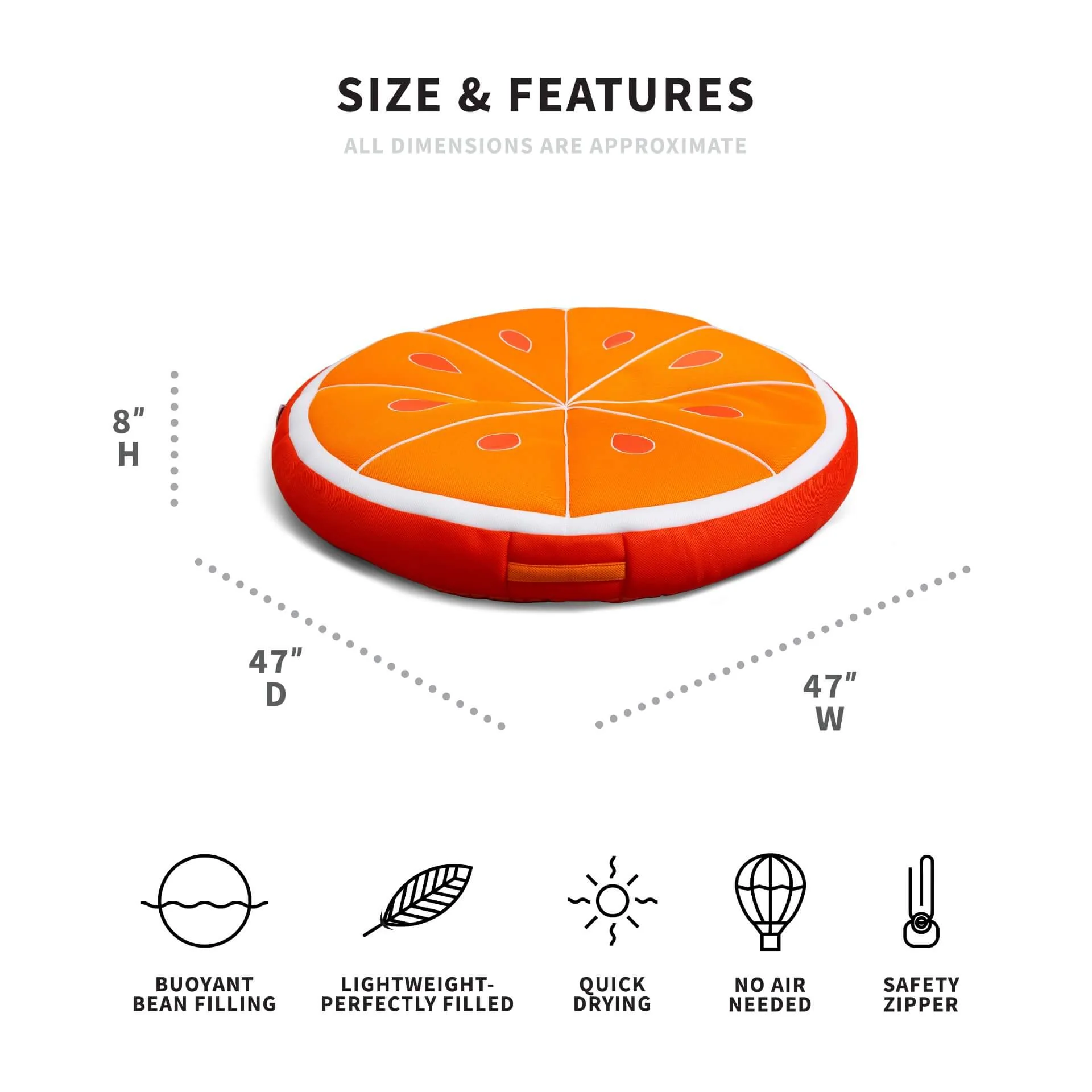 Fruit Slice Large - Pool Float - Image 9