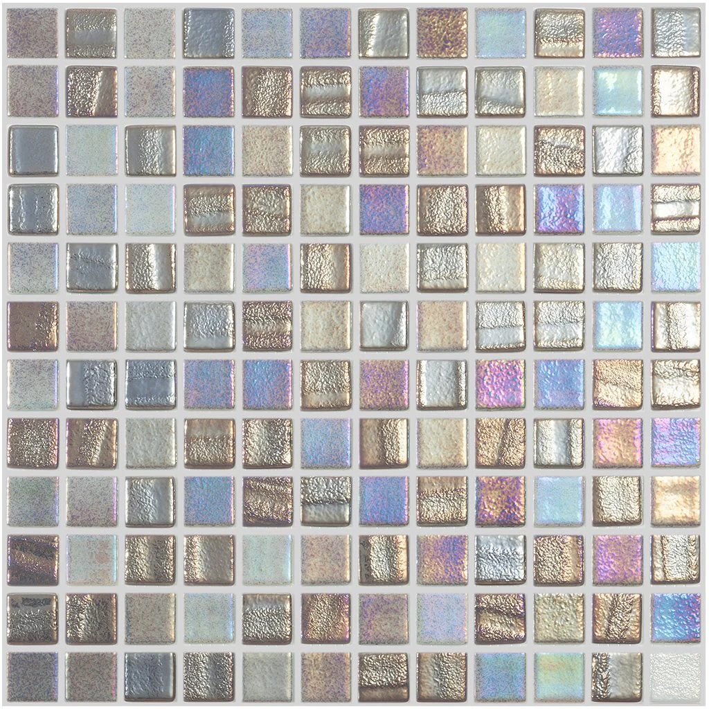 Fusion Grey, 1" x 1" - Glass Tile