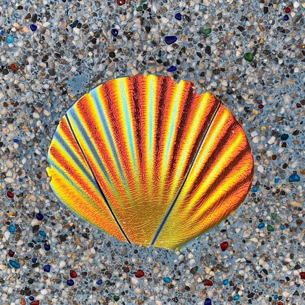 Fusion Seashell - Rainbow - Pool Mosaic - Image 2