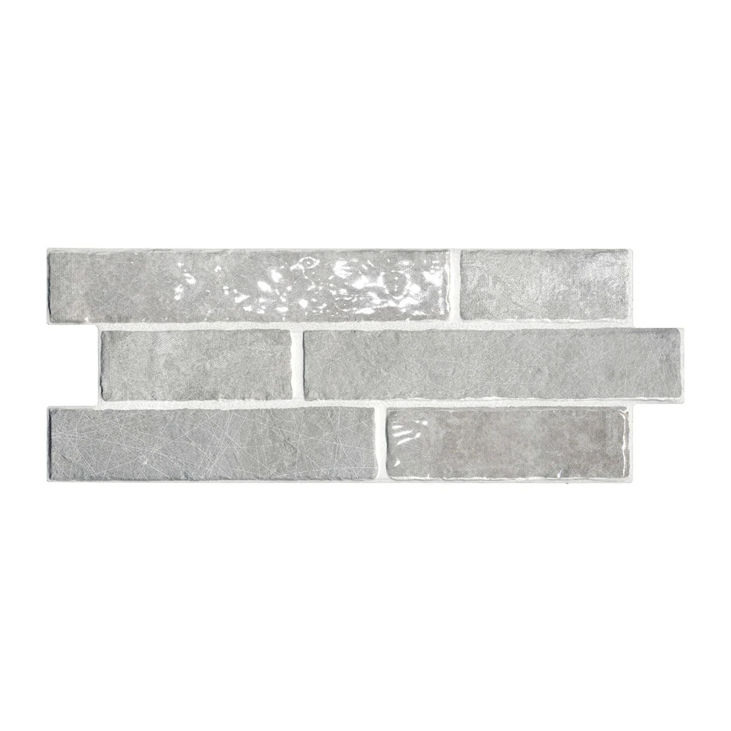 Ghiaccio Interlocking Brick, 6.5" x 15.25" - Porcelain Tile