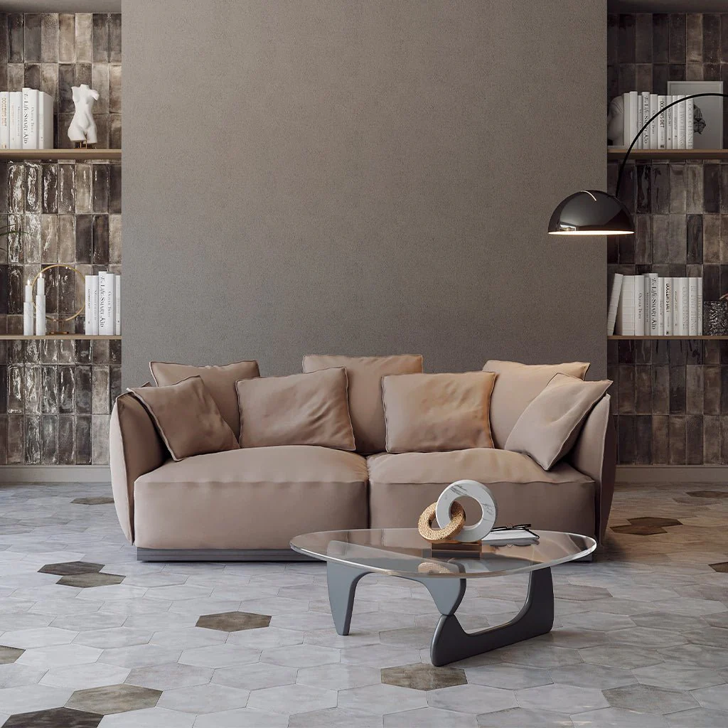 Glossy Bianco, Hexagon - Porcelain Tile - Image 3