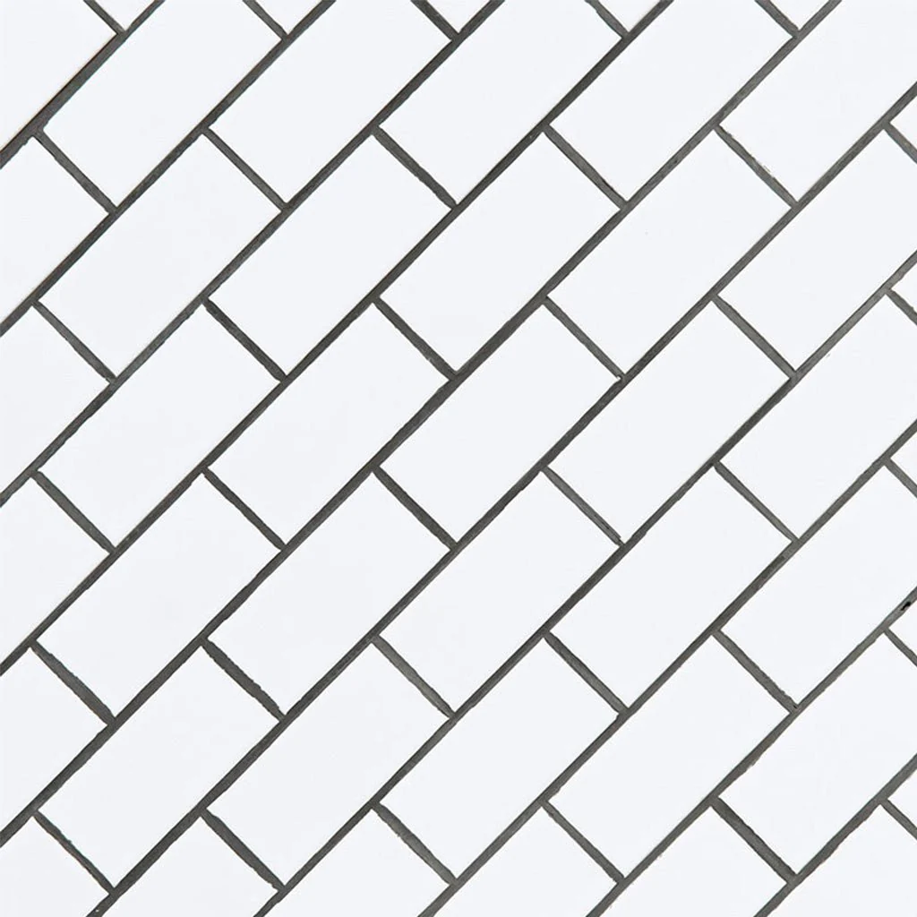 Glossy White, 2" x 4" - Porcelain Tile - Image 4