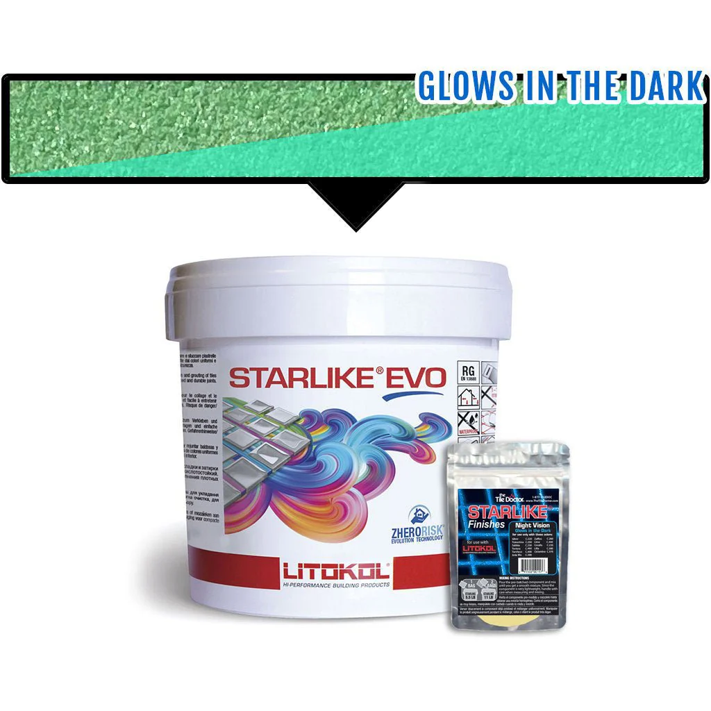 Glow in the Dark Grout, 5.5lb Pail - Tile Grout - Image 10