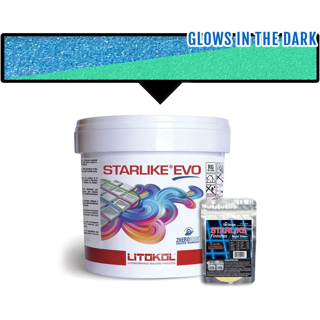 Glow in the Dark Grout, 5.5lb Pail - Tile Grout - Image 4