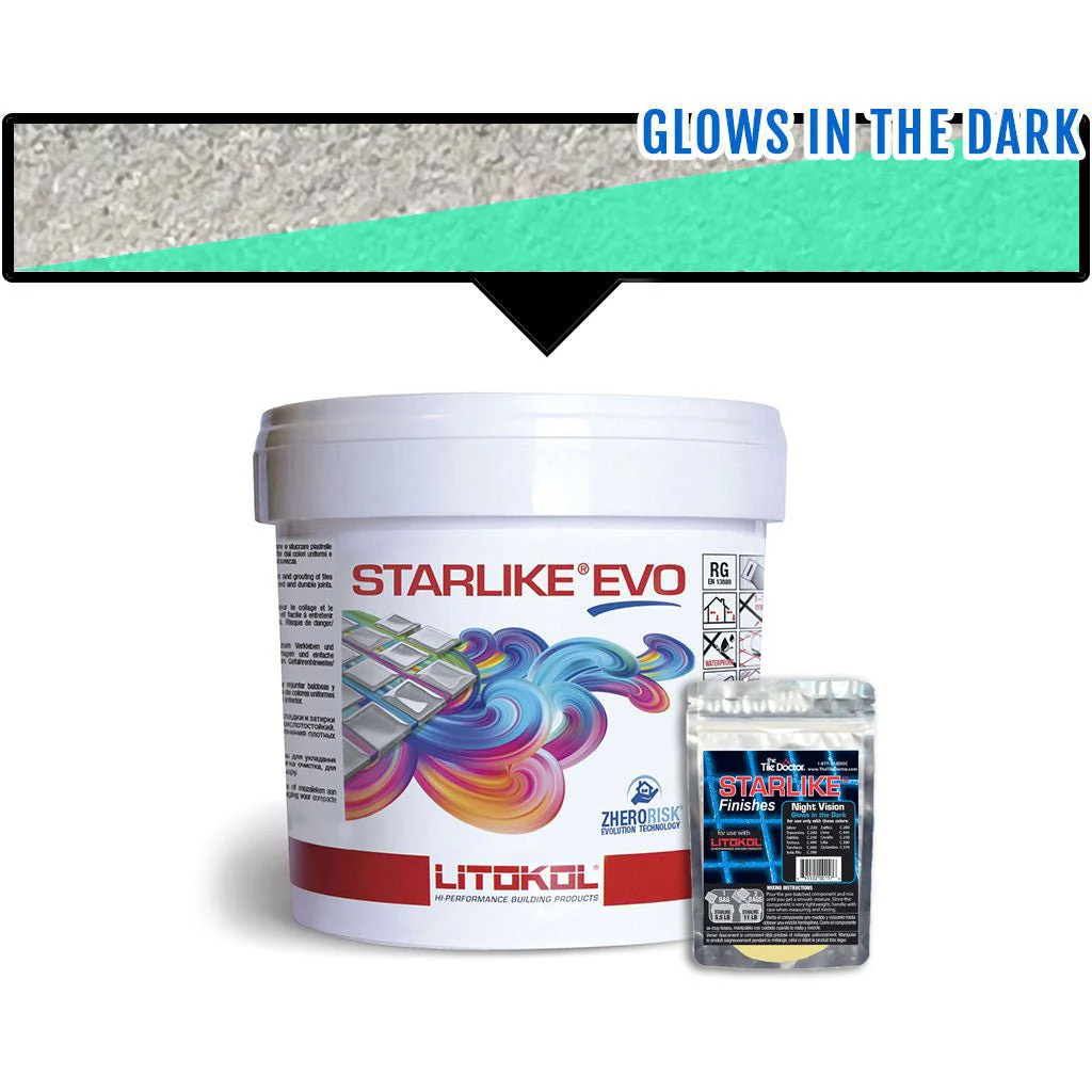 Glow in the Dark Grout, 5.5lb Pail - Tile Grout - Image 6