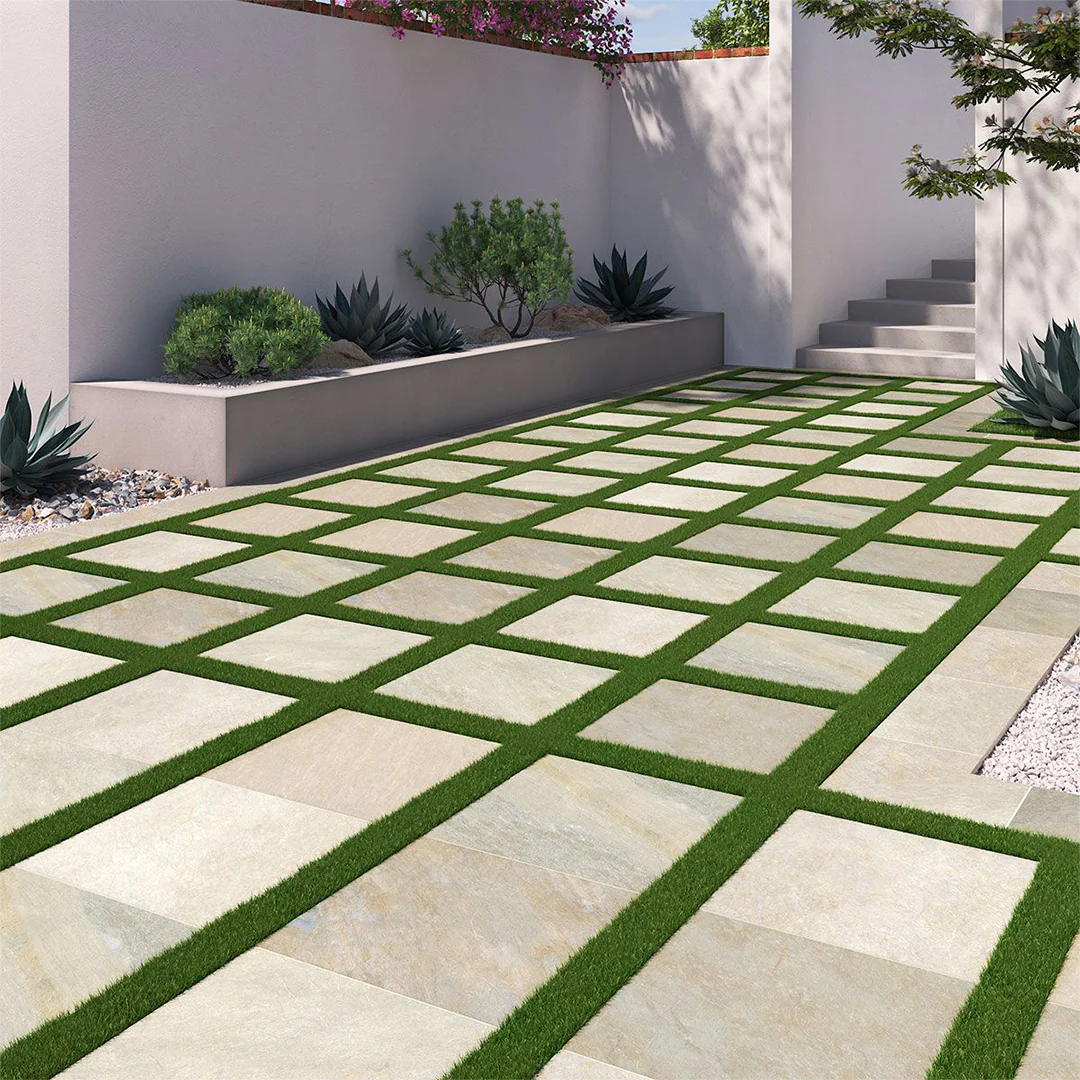 Golden White, 24" x 24" - 2CM Outdoor Porcelain Paver - Image 8