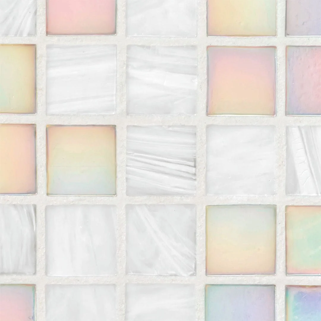 Grace, 3/4" x  3/4" Glass  Tile