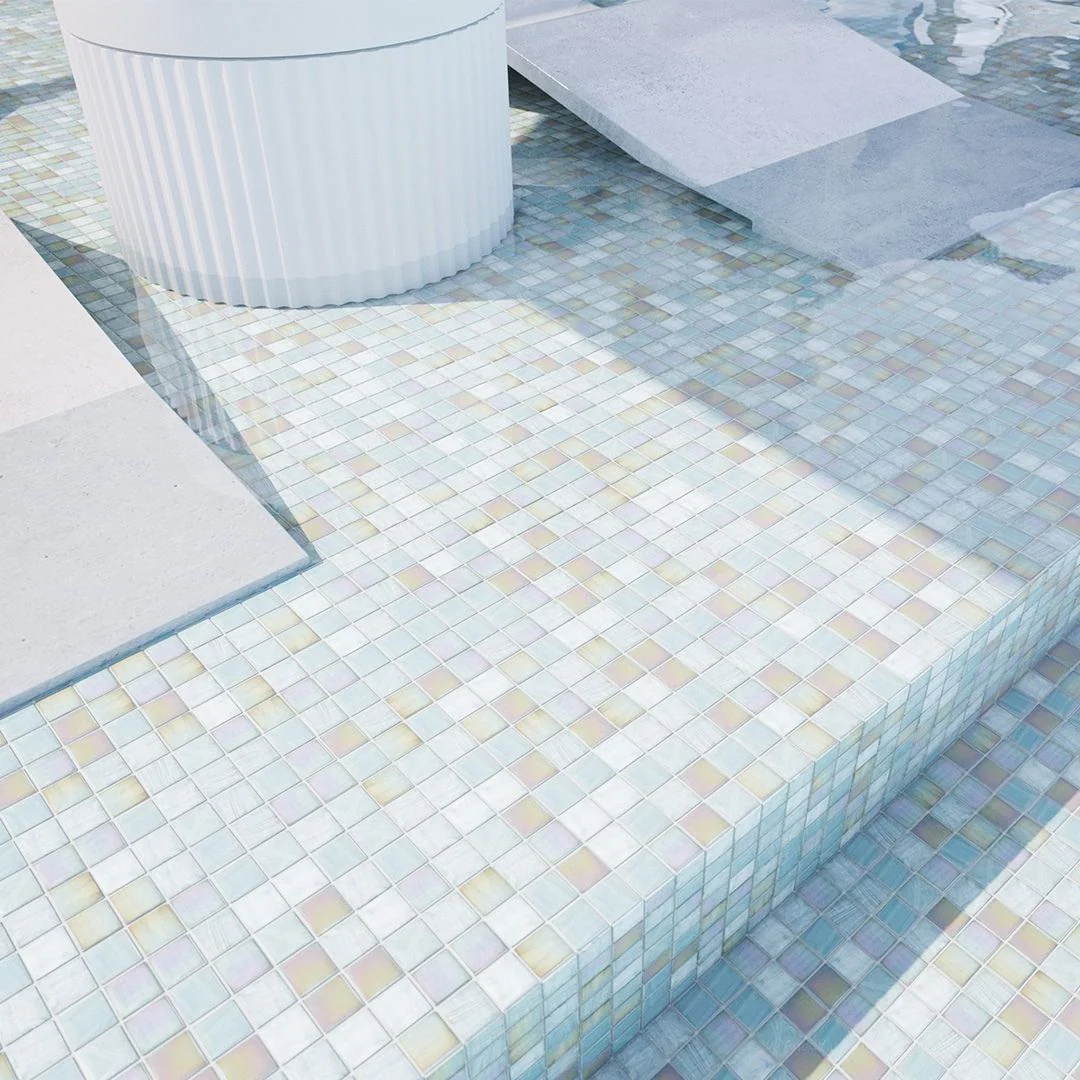 Grace, 3/4" x  3/4" Glass  Tile - Image 3