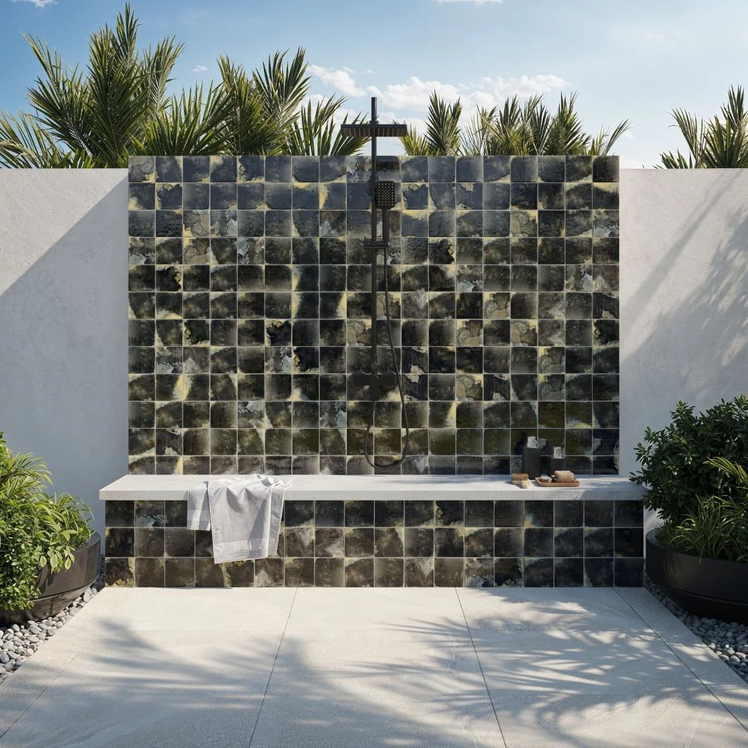 Granadella Carbon, 4.5" x 4.5" - Porcelain Tile - Image 3