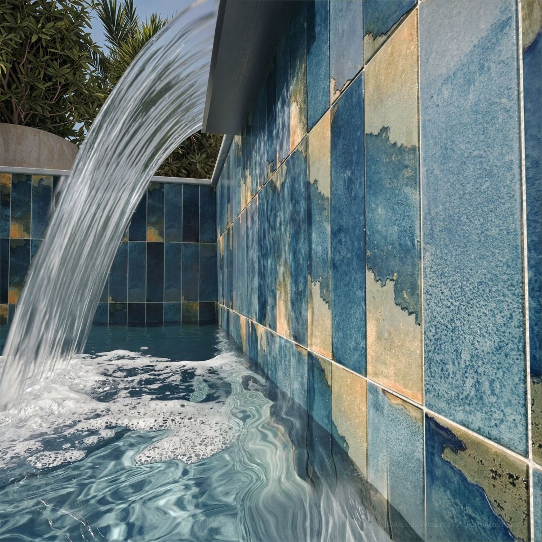 Granadella Marino, 2.5" x 9" - Porcelain Tile - Image 2