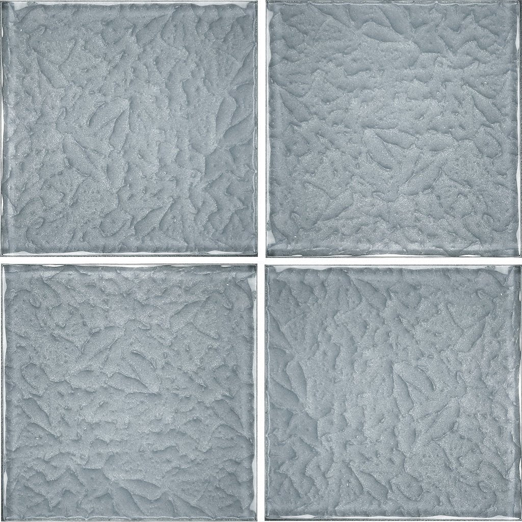Gray, 6" x 6" - Glass Tile