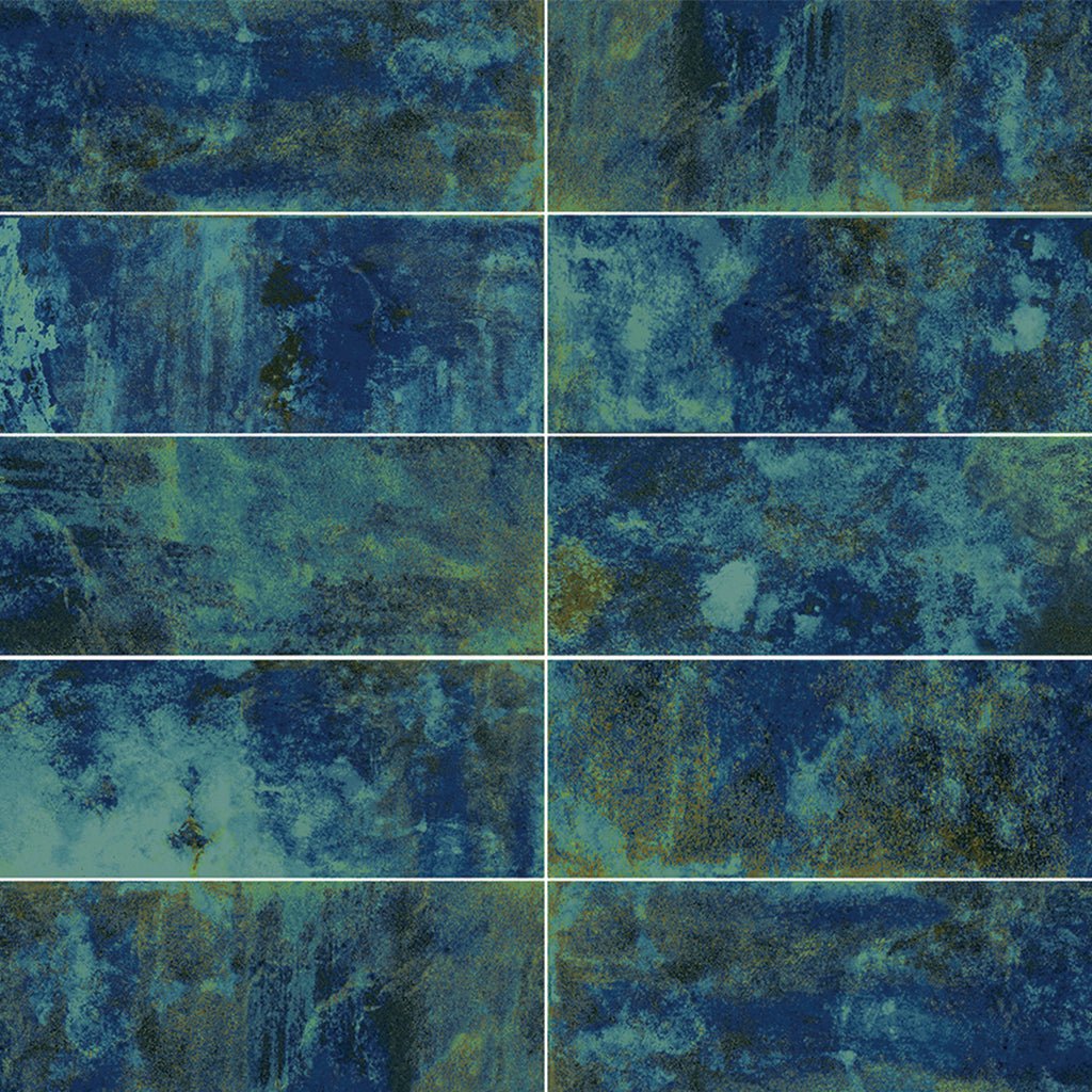 Green, 6" x 20" - Porcelain Tile