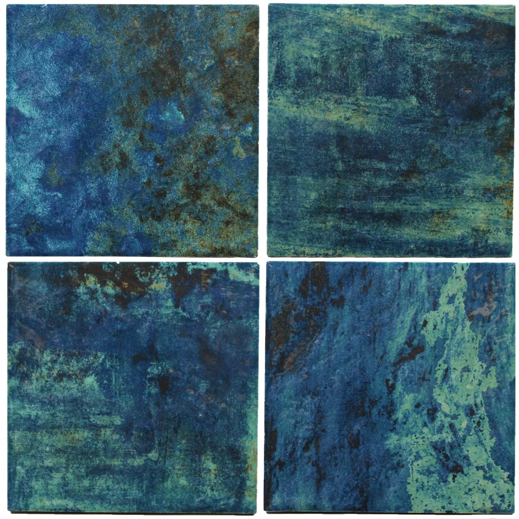 Green, 6" x 6" - Porcelain Tile