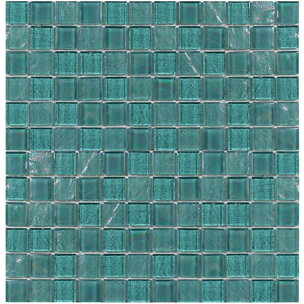 Greenstone, 1" x 1" - Glass Tile