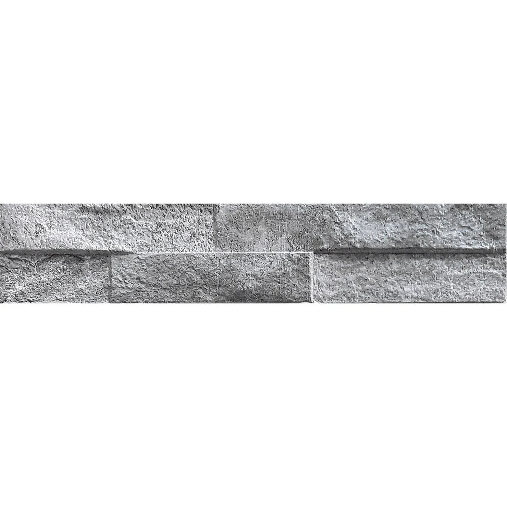 Grey, 3" x 15" - Porcelain Ledgerstone Tile