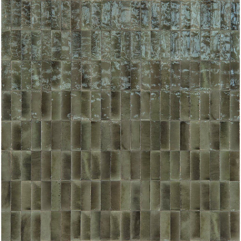 Grigio Glossy, 2" x 6" - Porcelain Tile - Image 2