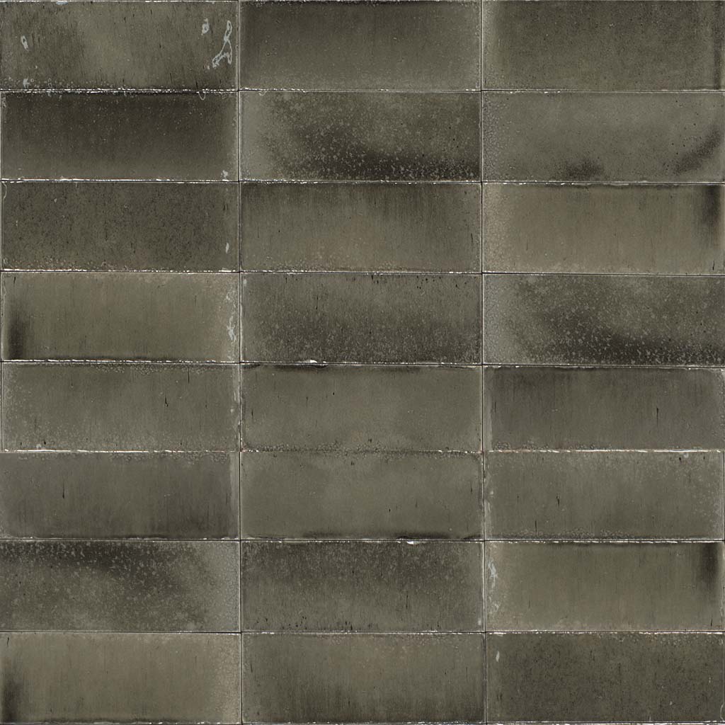 Grigio Glossy, 3" x 8" - Porcelain Tile
