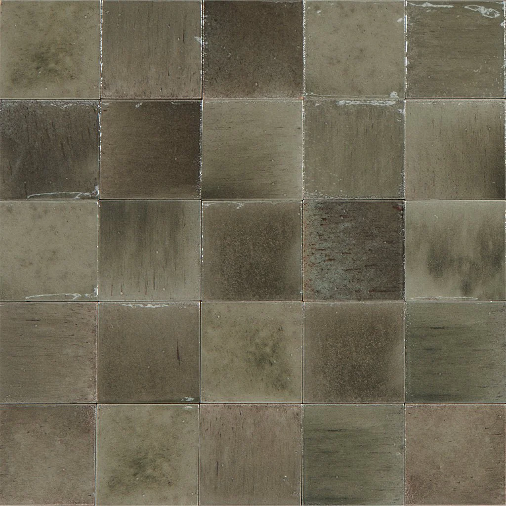 Grigio Glossy, 4" x 4" - Porcelain Tile