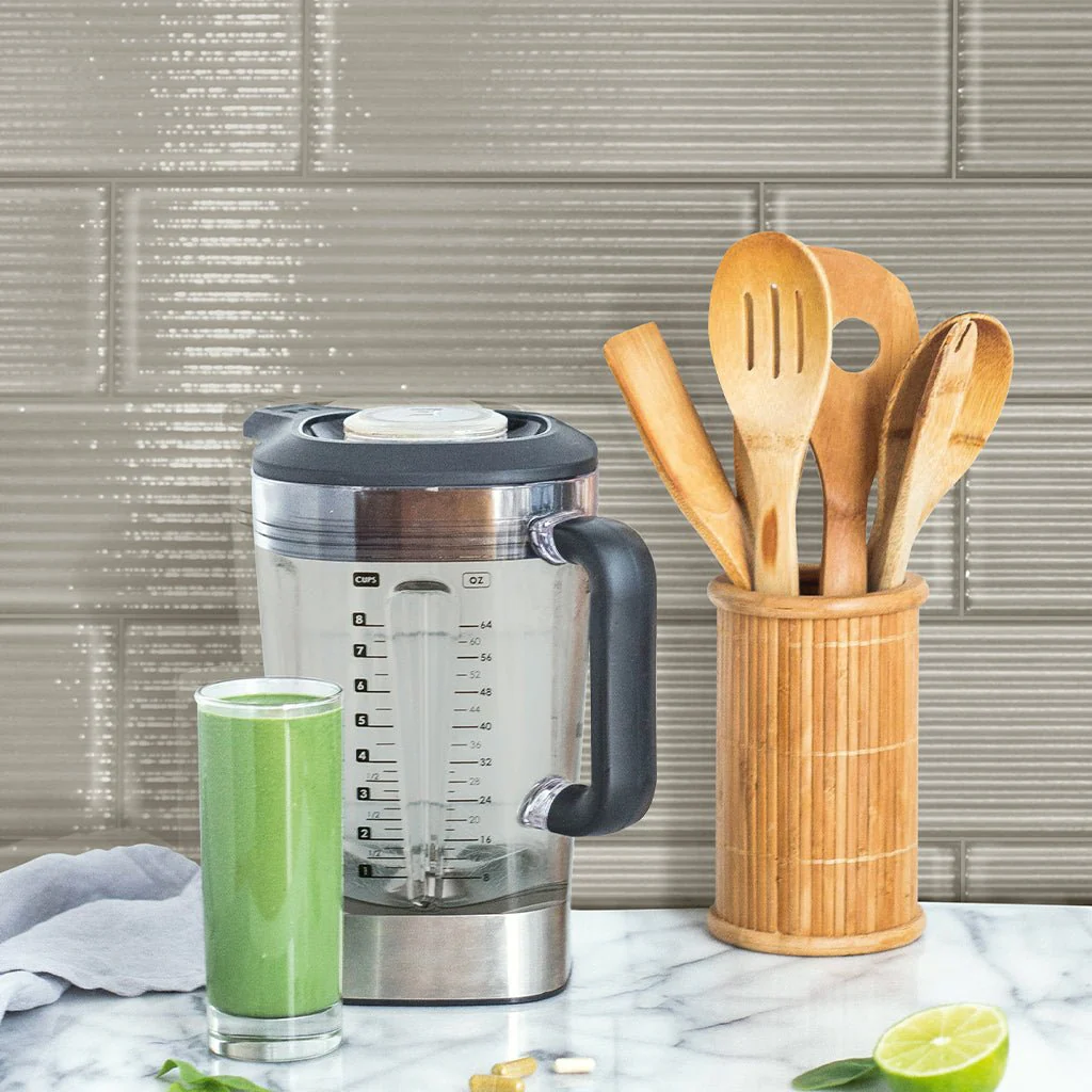 Grigio Groove, 4" x 12" - Porcelain Tile - Image 2