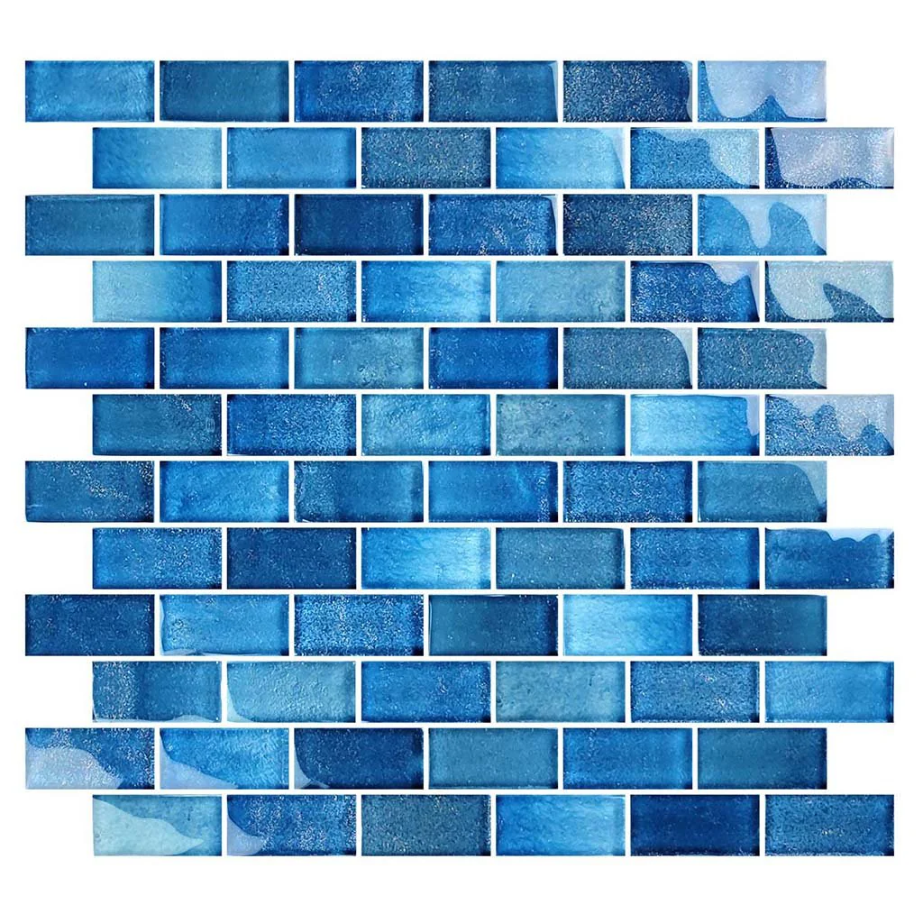Gulf Stream, 1" x 2" - Glass Tile