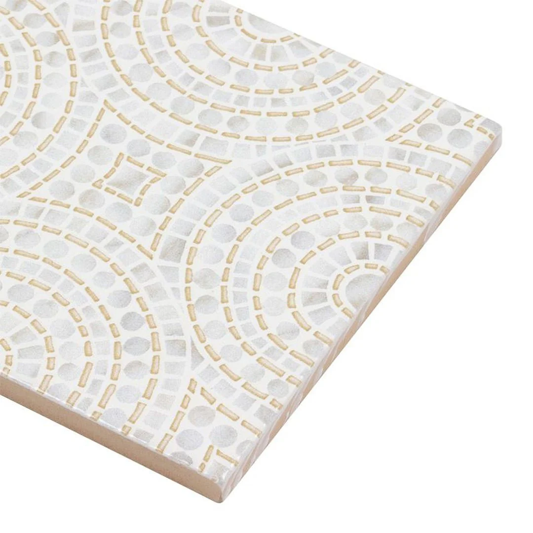 Halo Gold, 5" x 5" - Ceramic Tile - Image 4
