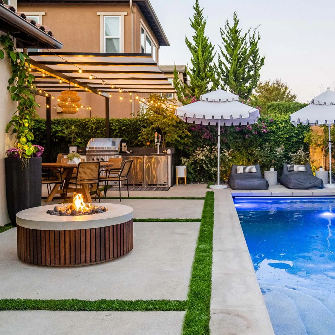 Hampton Fire Bowl - Gas Fire Pit - Image 2