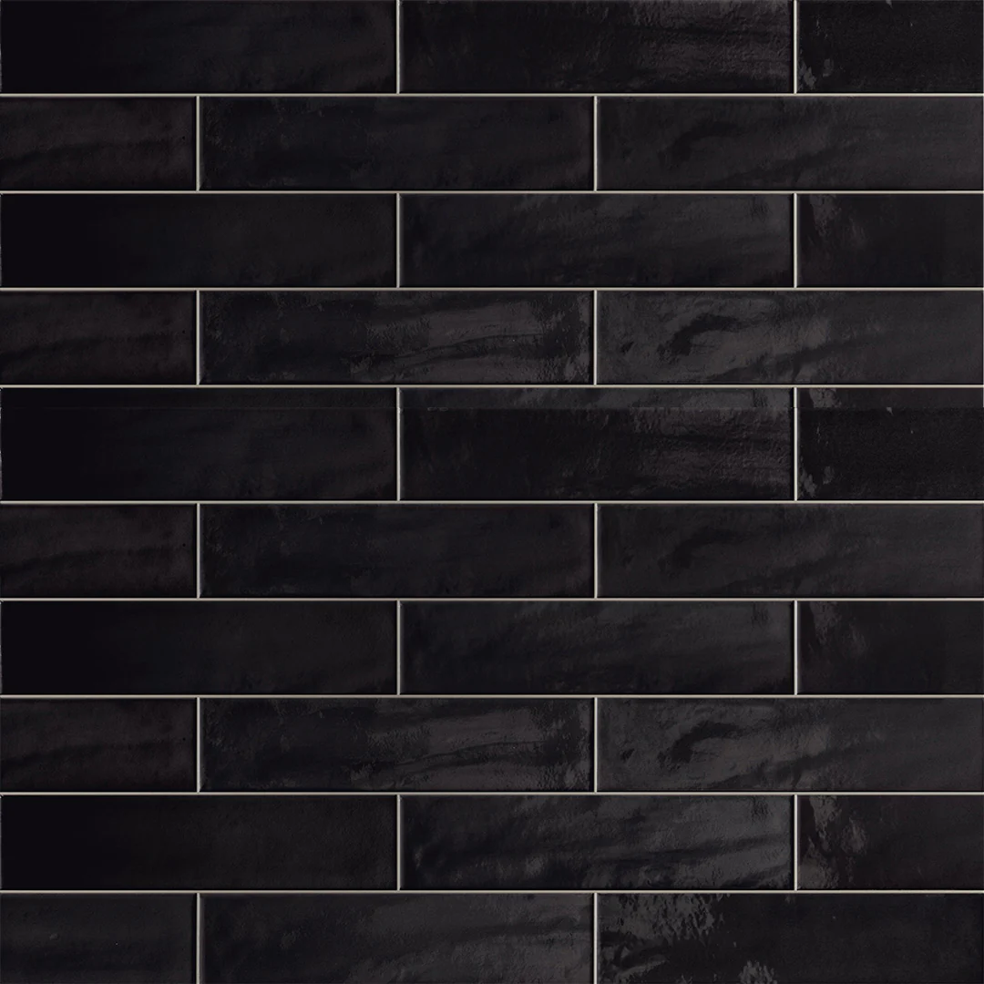 Harborside Jet Black, 6" x 24" - Porcelain Tile - Image 4