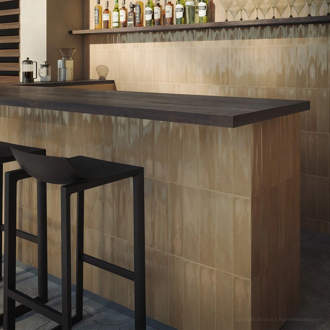 Harborside Studio Beige, 3" x 12" - Porcelain Tile - Image 3