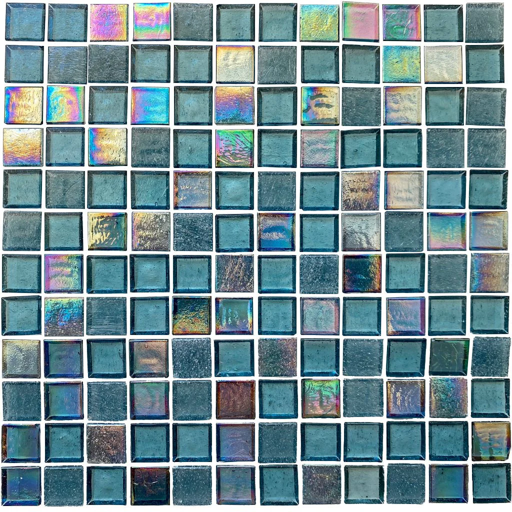 Harbour, 1" x 1" Stacked - Glass Tile