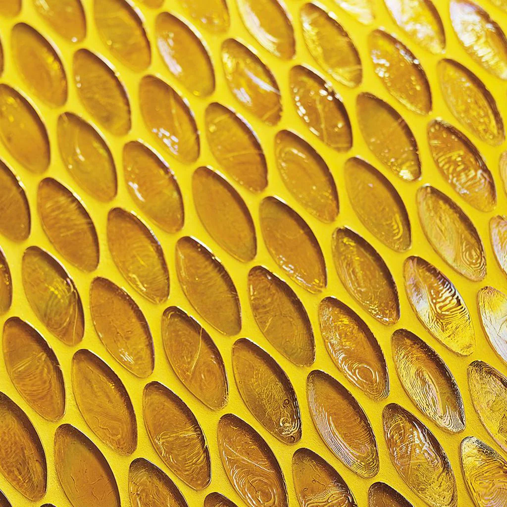 Hemp Domes, 2" x 7/8" - Glass Tile - Image 4