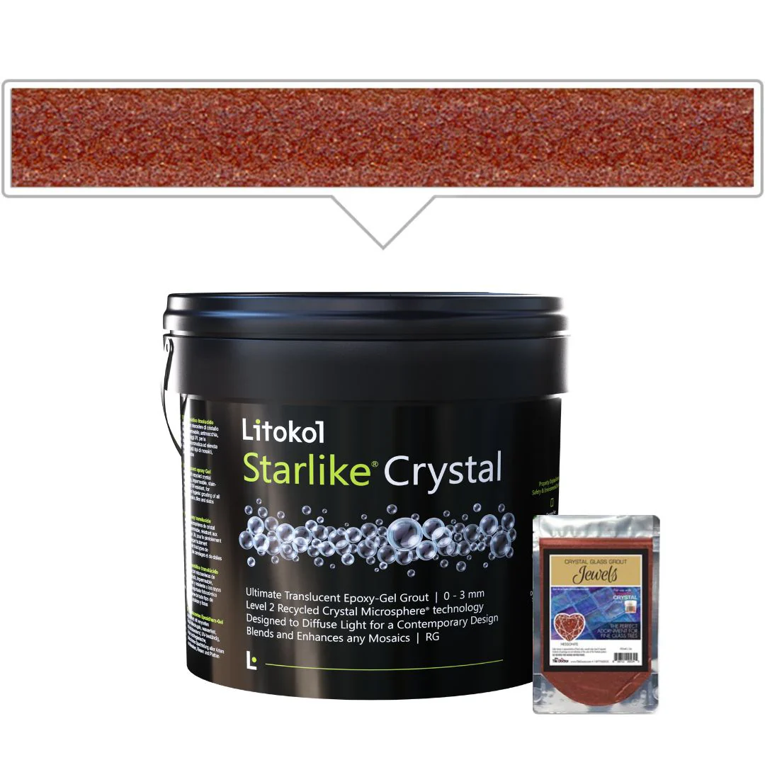 Hessonite J.26, 5.5lb Pail + Color Pack - Tile Grout