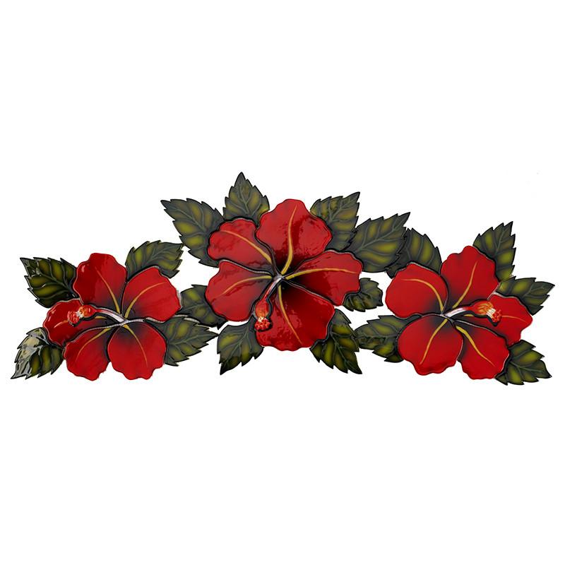Hibiscus Flowers Red - Pool Mosaic