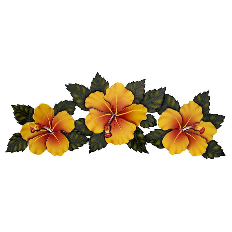 Hibiscus Flowers Yellow - Pool Mosaic
