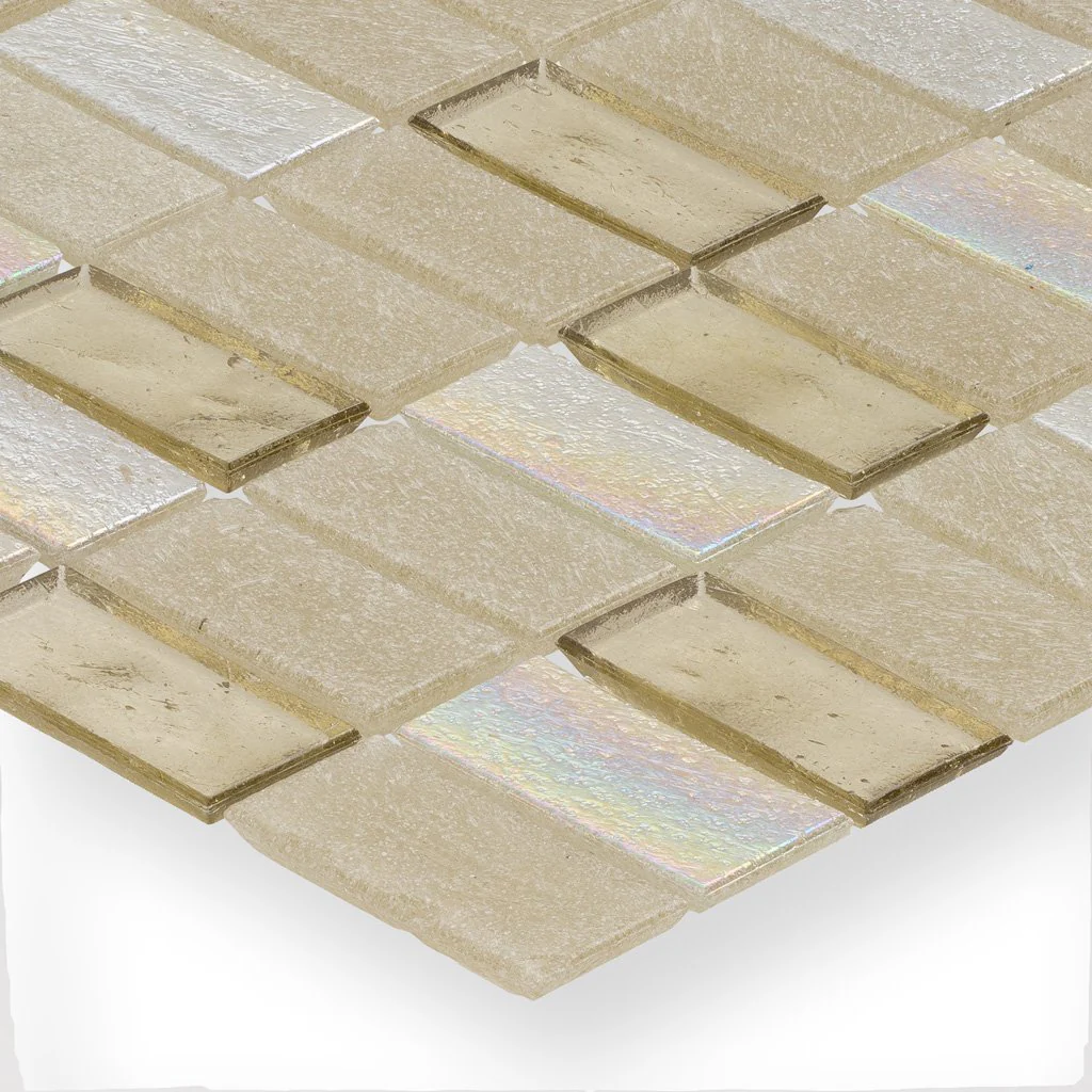 Honeycomb, 1" x 2" Stacked - Glass Tile - Image 2