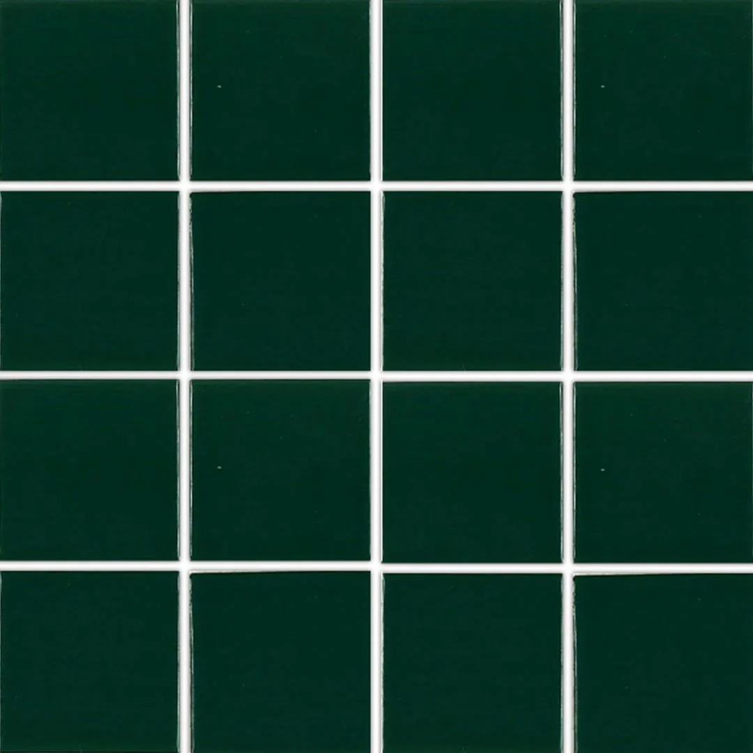 Hunter Green, 3" x 3" - Porcelain Pool Tile
