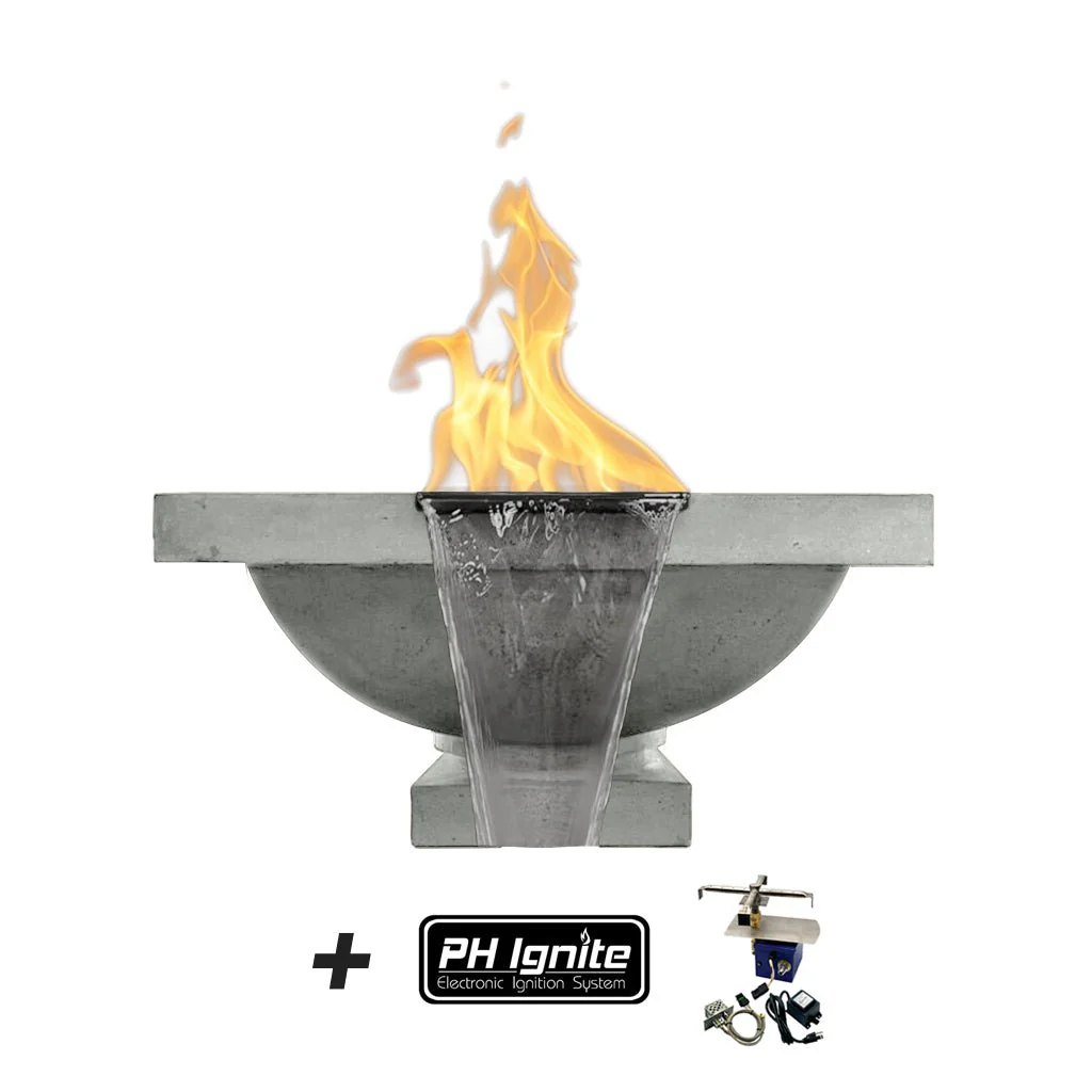 Ibiza Fire/Water Bowl - Gas Fire Feature - Image 10