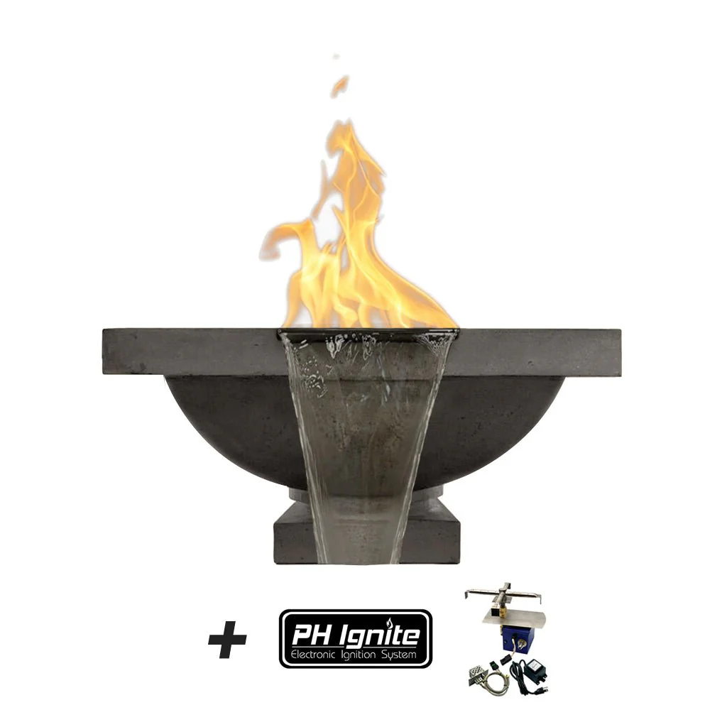 Ibiza Fire/Water Bowl - Gas Fire Feature - Image 11
