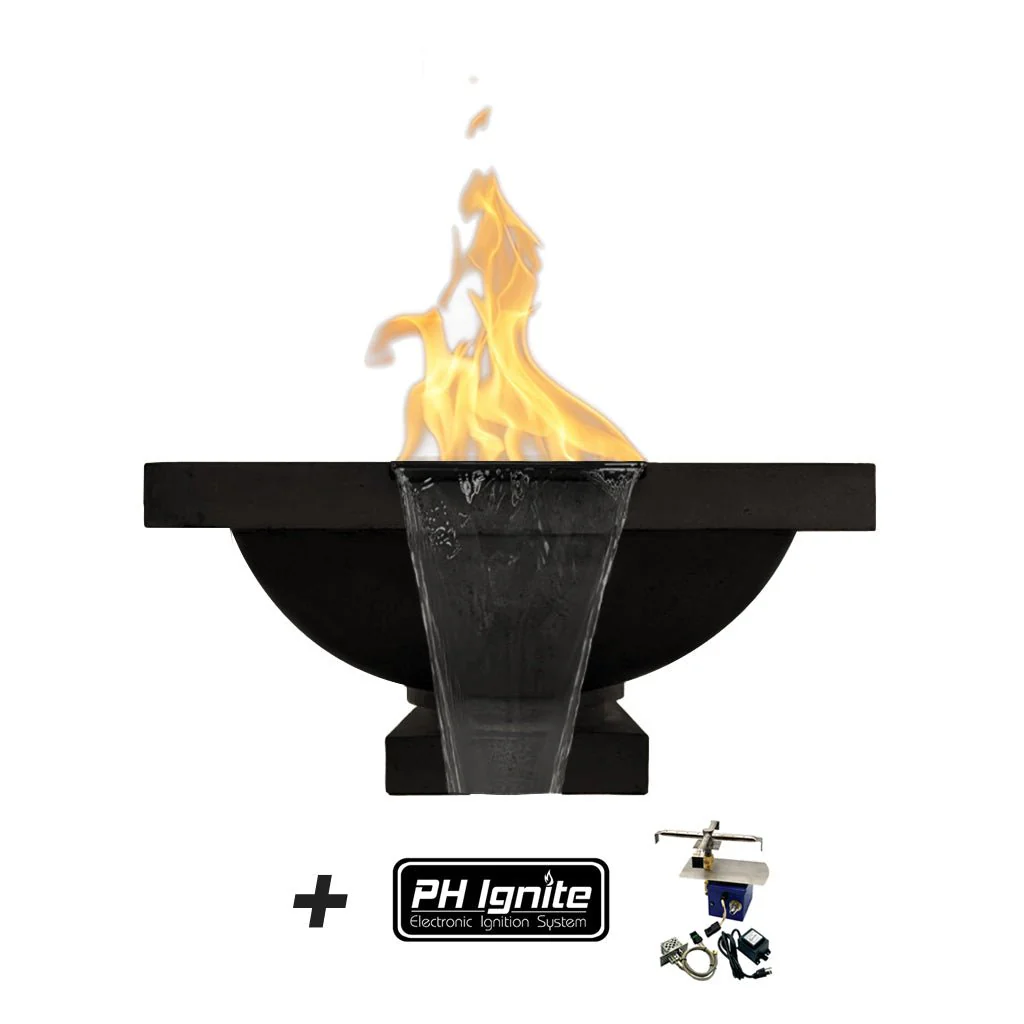 Ibiza Fire/Water Bowl - Gas Fire Feature - Image 12