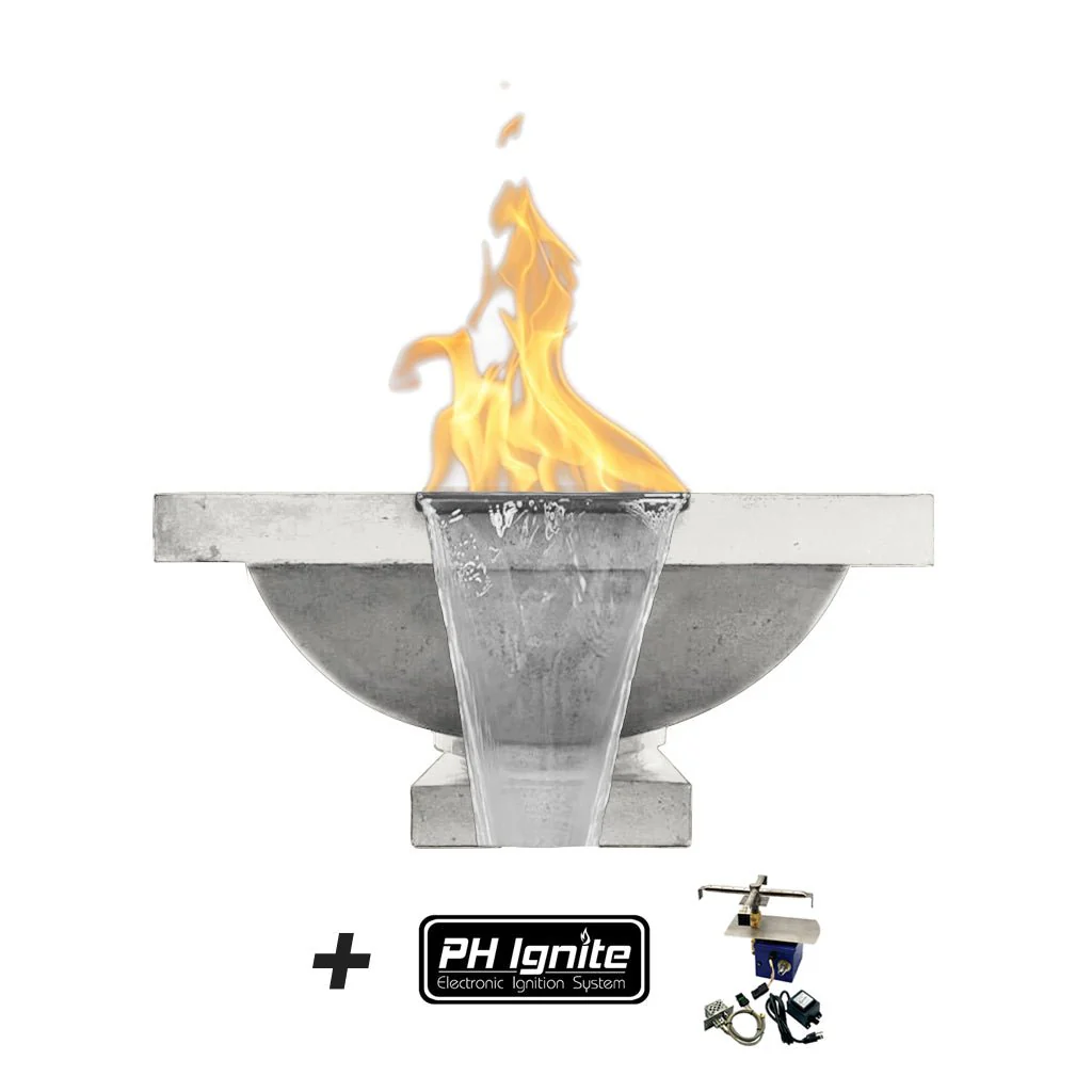 Ibiza Fire/Water Bowl - Gas Fire Feature - Image 14