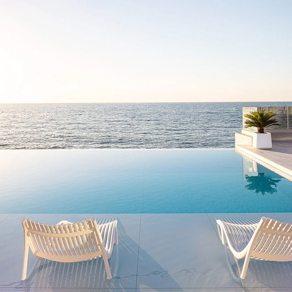 Ibiza Sun Lounger - Modern Pool Lounge Chair - Image 12