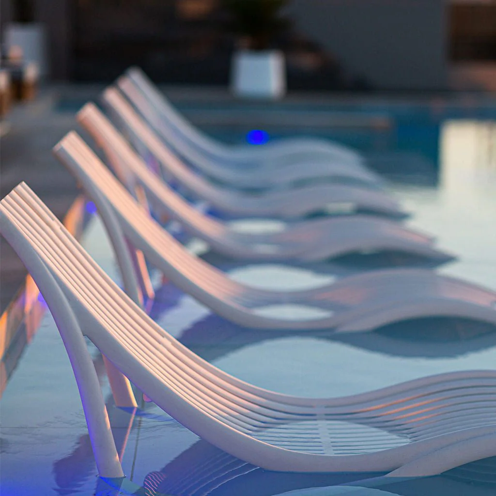 Ibiza Sun Lounger - Modern Pool Lounge Chair - Image 15