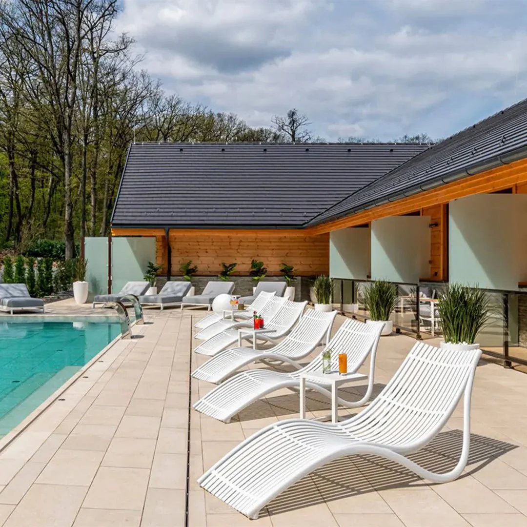 Ibiza Sun Lounger - Modern Pool Lounge Chair - Image 3