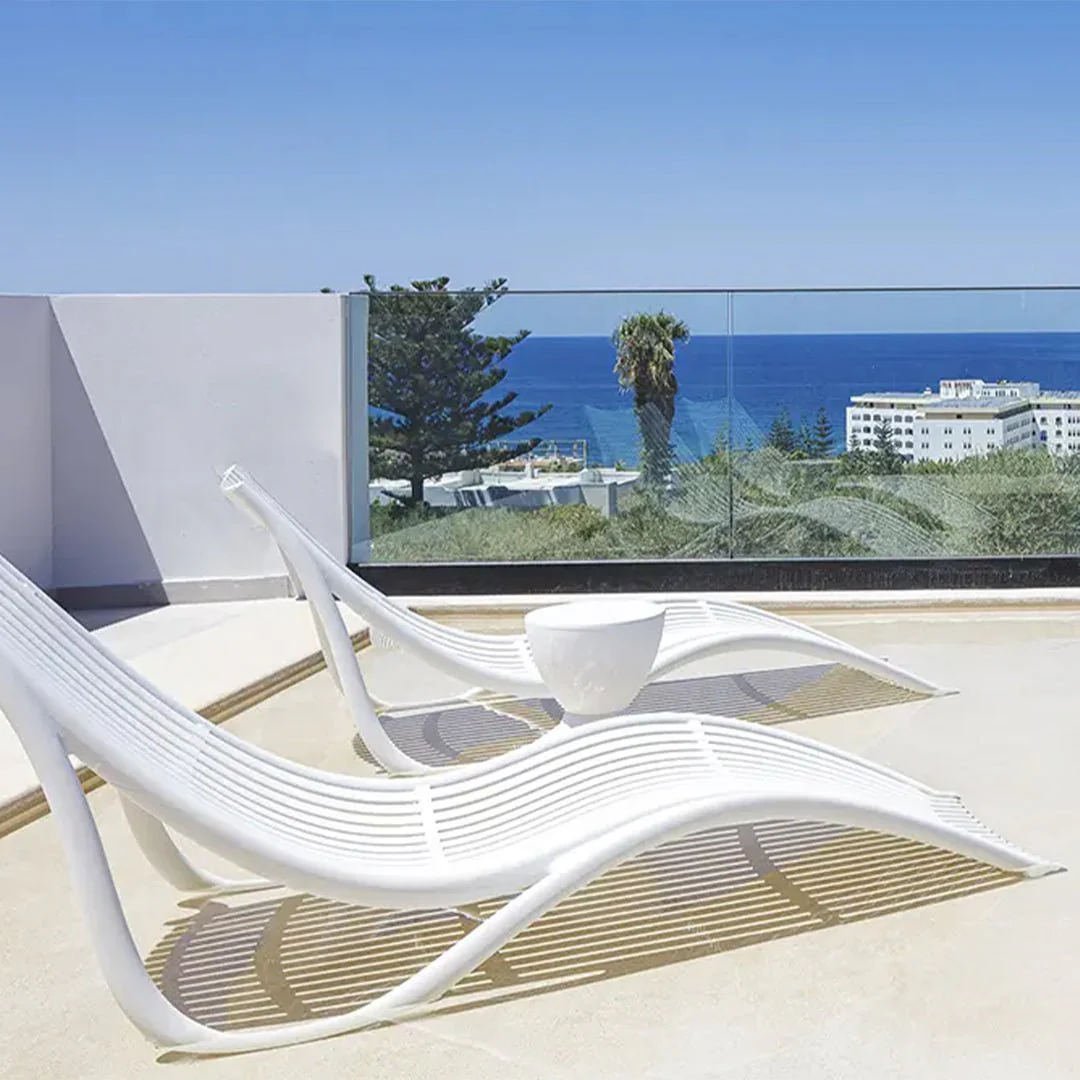 Ibiza Sun Lounger - Modern Pool Lounge Chair - Image 6