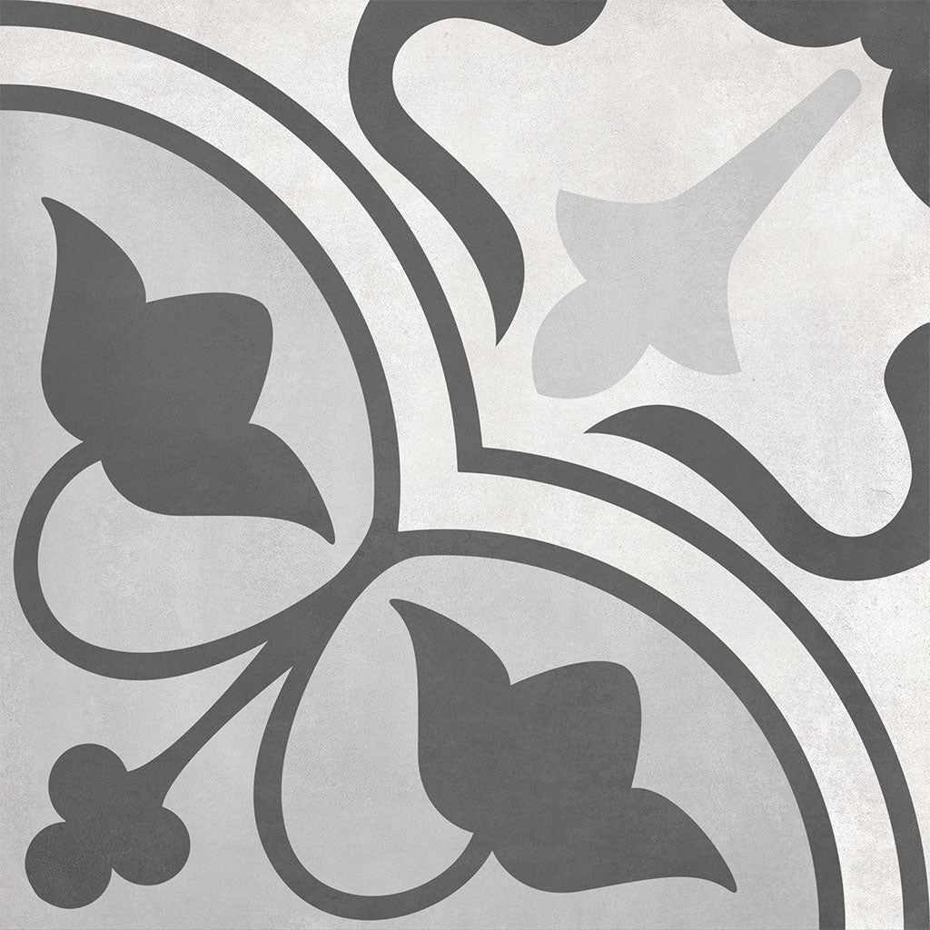 Ice Clover, 8" x 8" - Porcelain Tile - Image 2