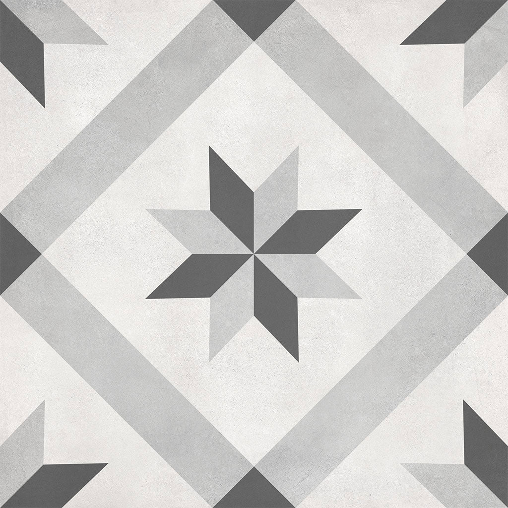 Ice Compass, 8" x 8" - Porcelain Tile - Image 2
